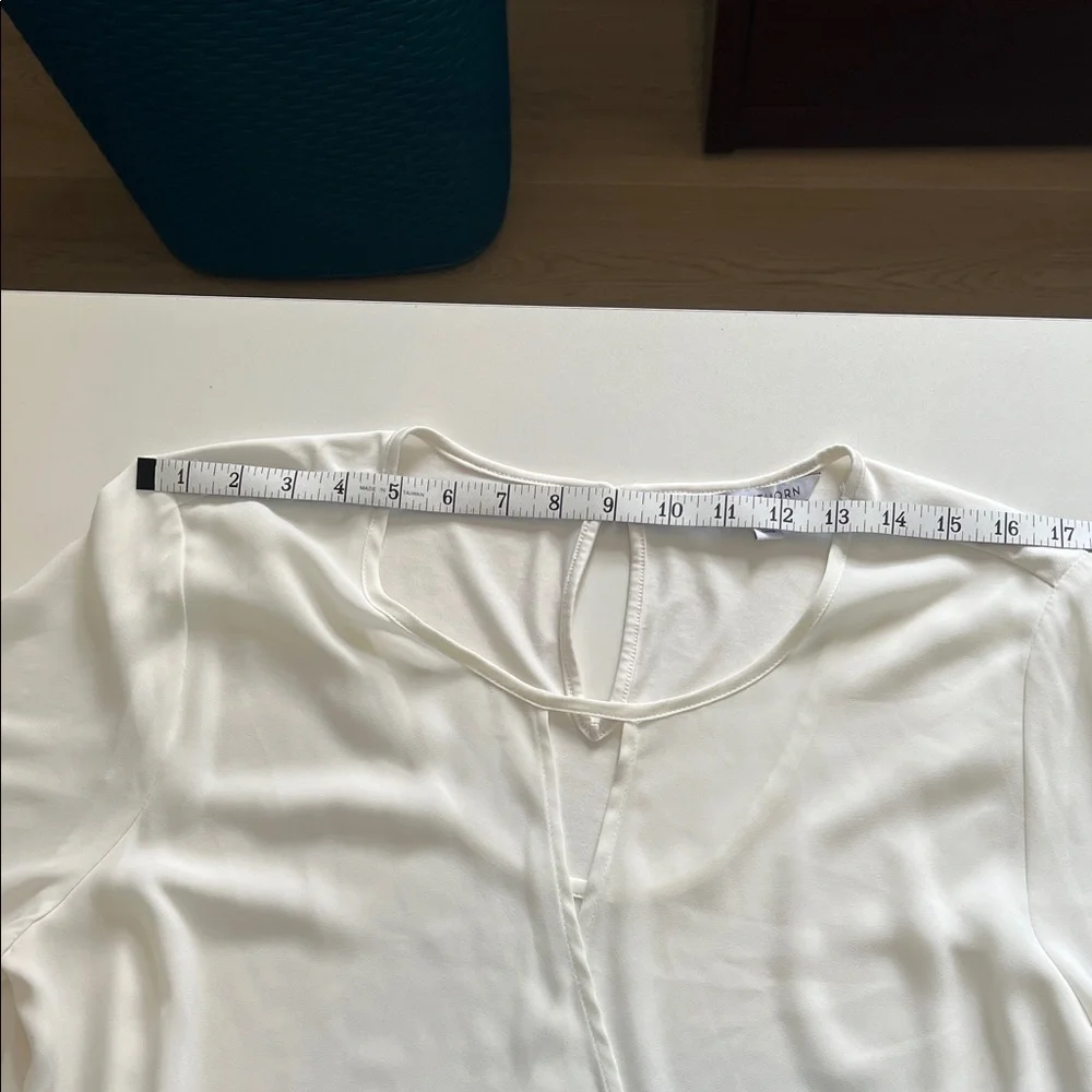 41 Hawthorn Soft Cream Wrap Blouse